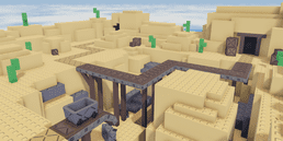 Deserted Mines map thumbnail from Noob Tower Defense