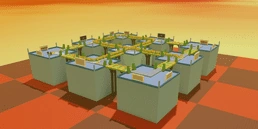 Rocket Arena map thumbnail from Noob Tower Defense