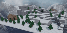 Tundra map thumbnail from Noob Tower Defense